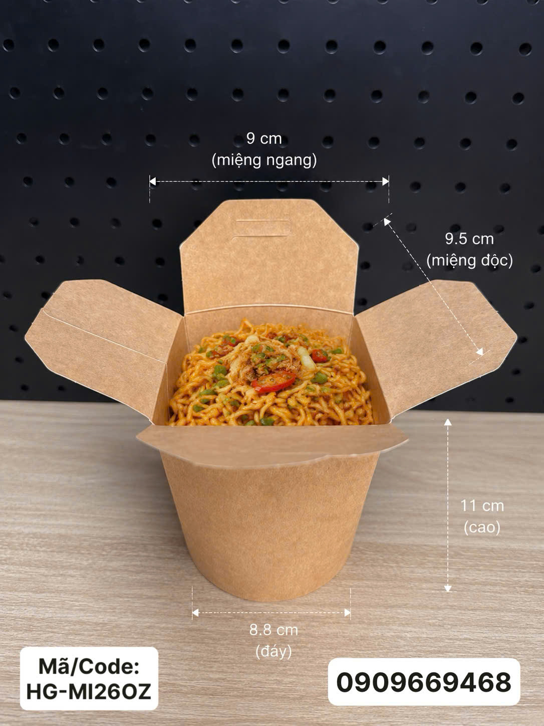 HỘP GIẤY ĐỰNG MÌ